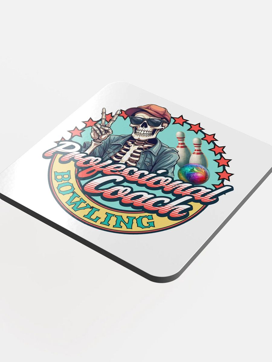 Professional Coach Bowling Skeleton Bowling Coaster product image (1)