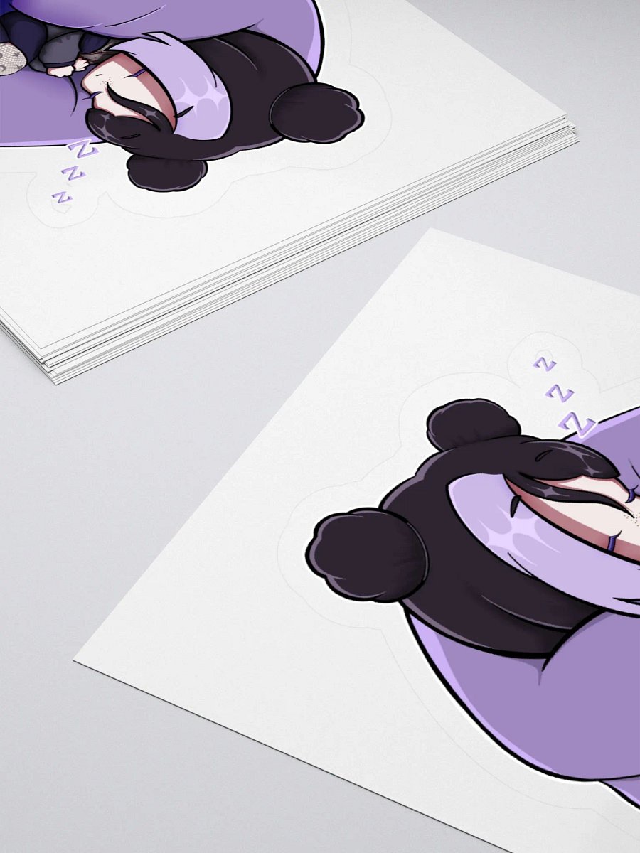 Sleepy Astrea Sticker product image (4)