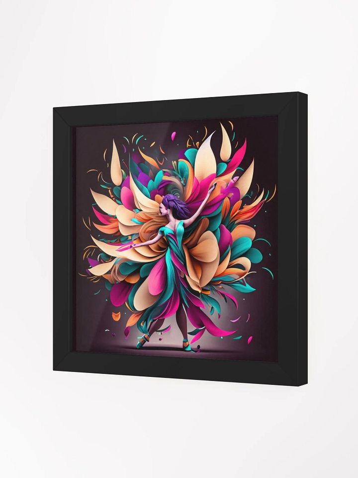 Framed High-Quality Matte Poster: Capturing the Joy of Dance product image (6)