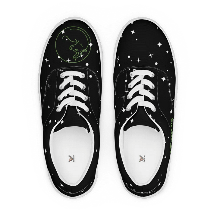 Starry Taurus Lace-Up Canvas Shoes product image (1)