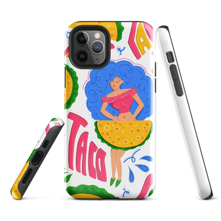 Taco Queen iPhone Tough Case product image (2)