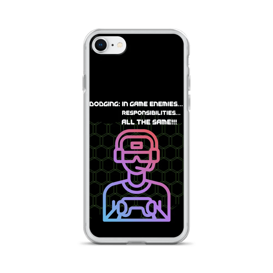 Gamer's Responsibility Dodger iPhone Case product image (20)