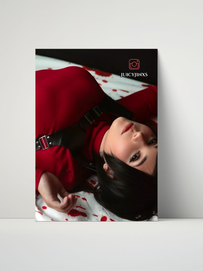 Resident Evil Ada Wong Metal Print - Cosplayer: JuicyJinxs product image (1)