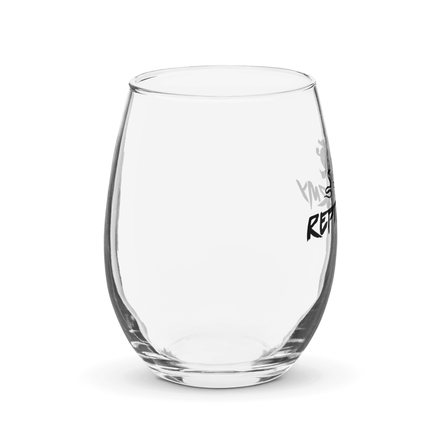 Reptile Army Stemless Wine Glass product image (4)