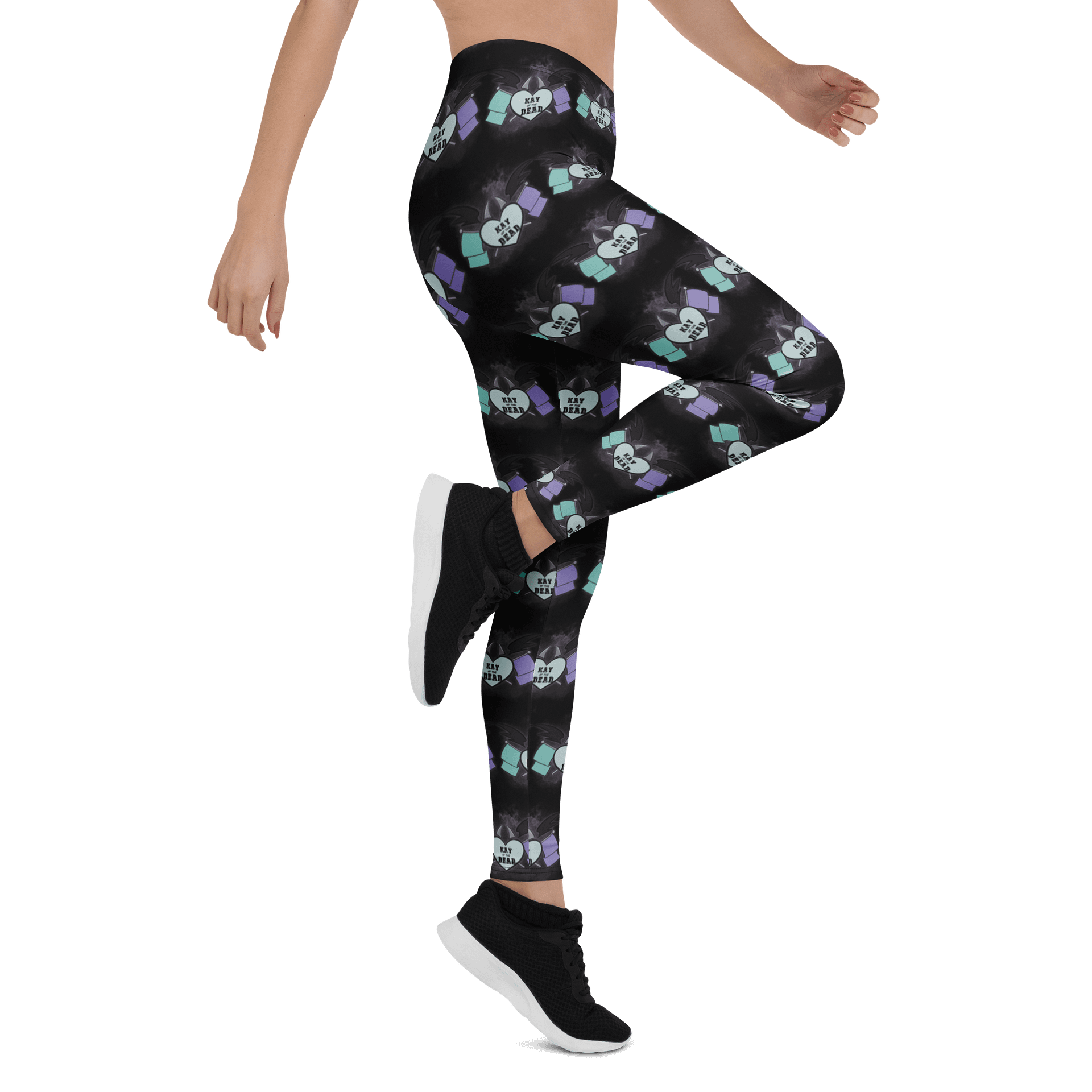 Kay_of_the_Dead Logo Leggings product image (7)
