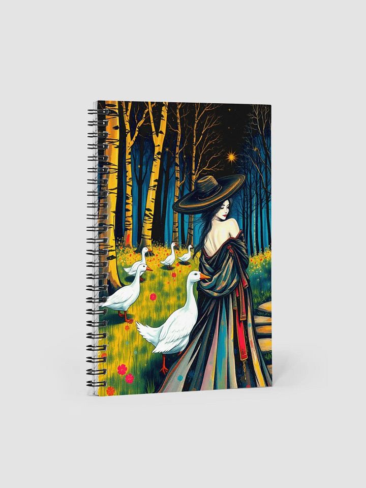 Starry Night Serenity Spiral Notebook product image (1)