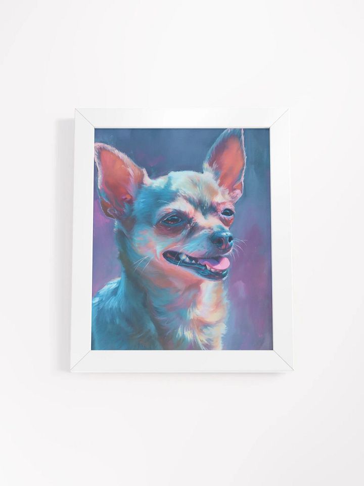 Vibrant Chihuahua Artistic Matte Poster product image (1)