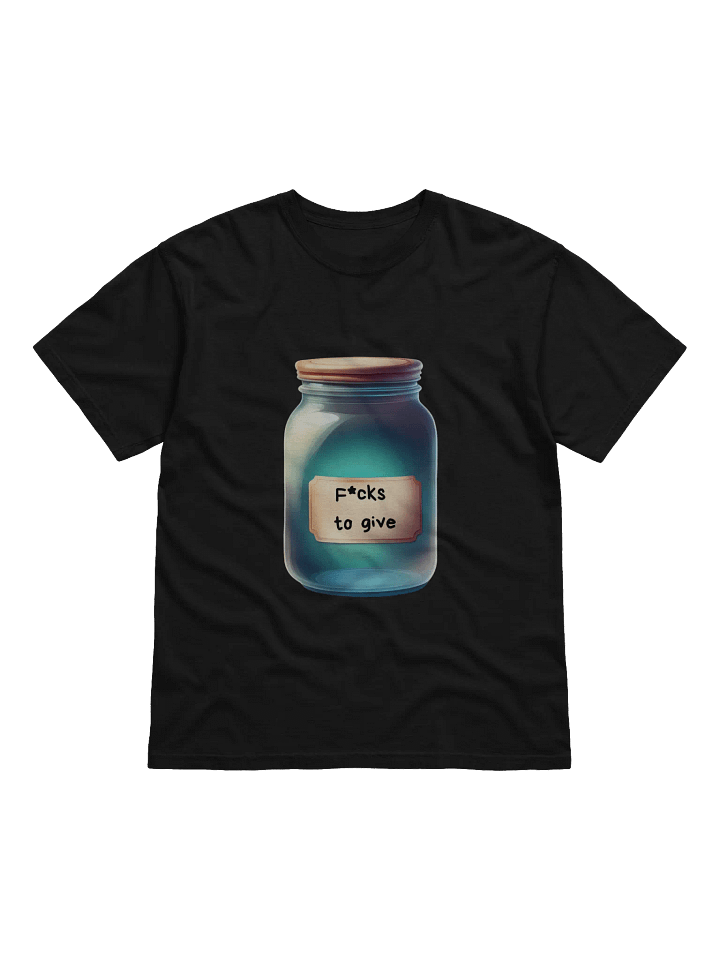 Empty jar of F to give T-shirt product image (1)