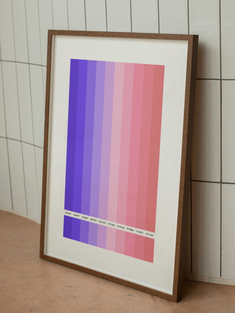 COLOR PALETTE 008 • WALLART DECOR product image (1)