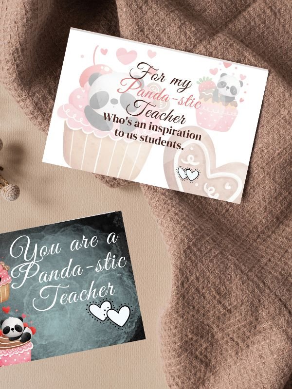 Teacher Appreciation Printable Cards product image (3)