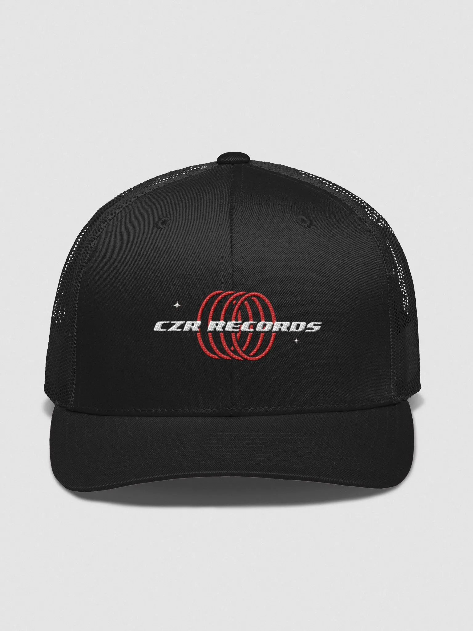 Men's 4 Rings Red Trucker Hat product image (3)