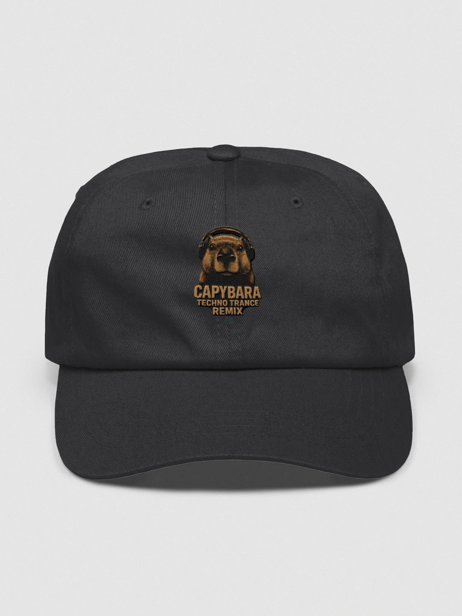 Original CapyBara Techno Cap – EDM Animal Vibes · Hat product image (1)