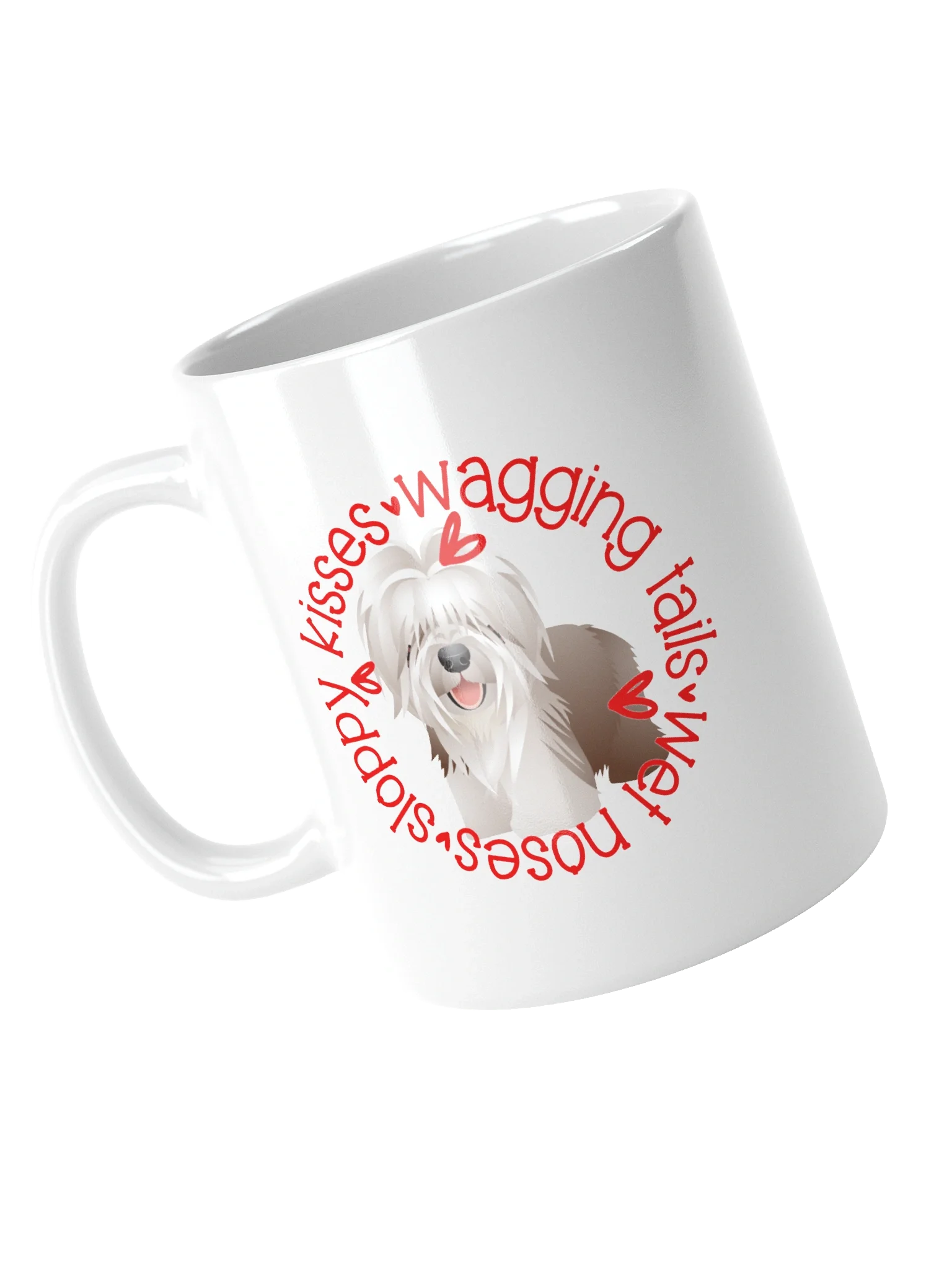 Sloppy Kisses Bearded Collie Mug product image (12)
