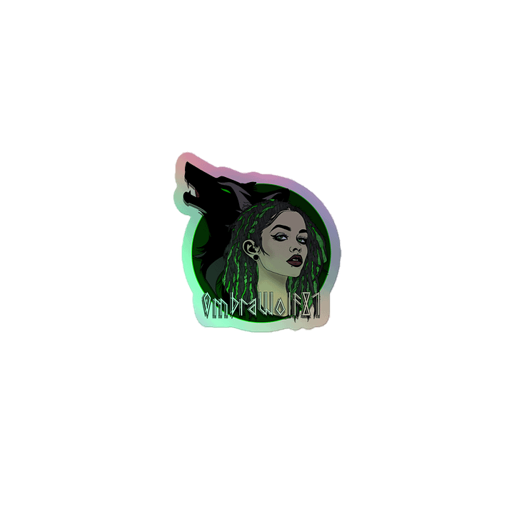 Logo Holographic Sticker Sheet product image (1)