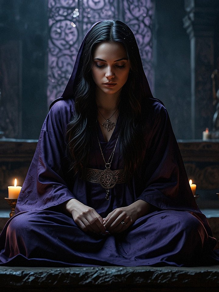 Dark Priestess | Feminine S3xu4L Energy Meditation for Shadow & Power product image (1)