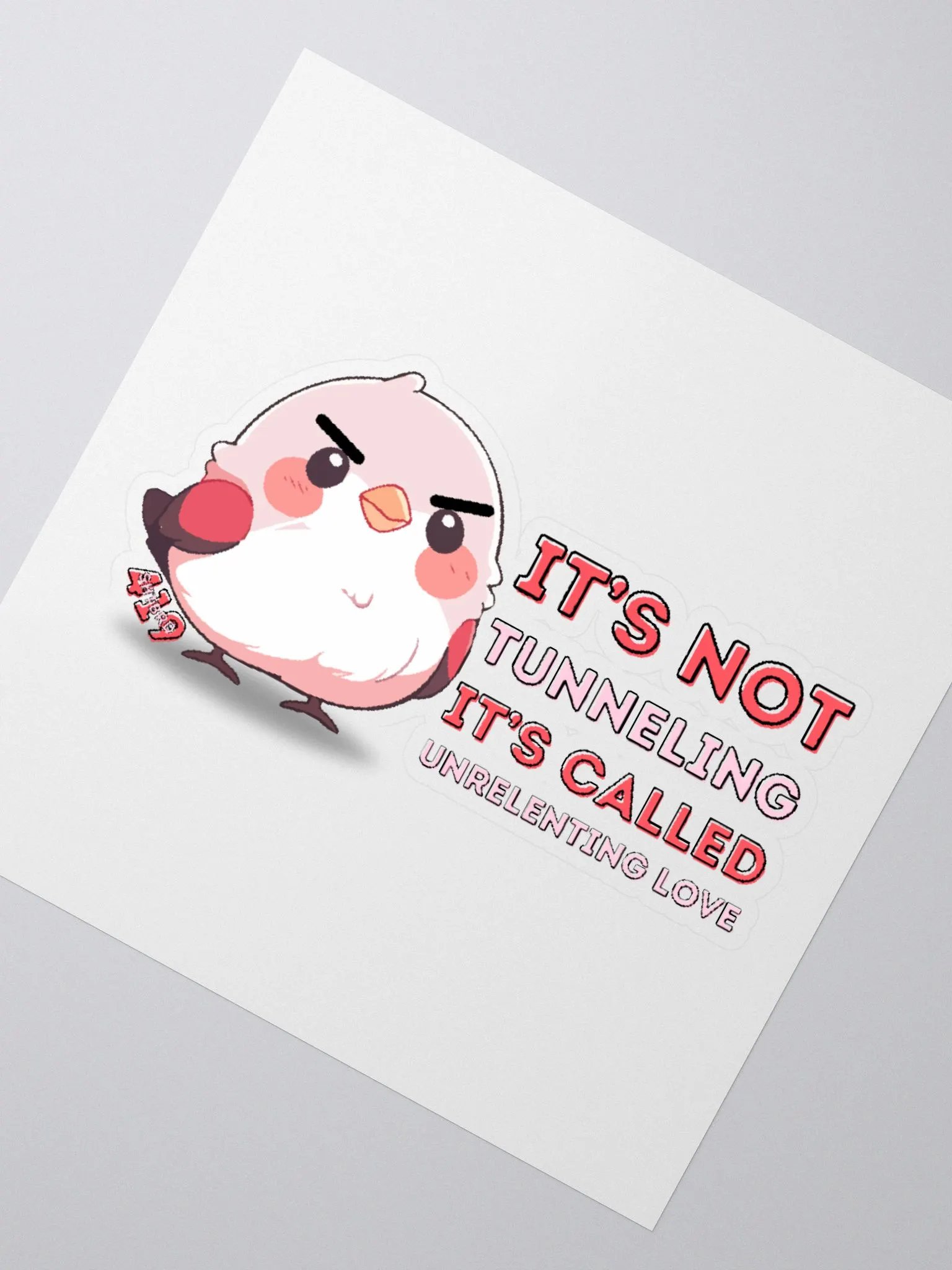 Unrelenting Love Sticker product image (2)