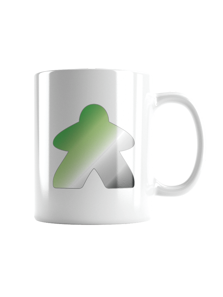 Aromantic Pride Gradient Meeple Mug product image (1)