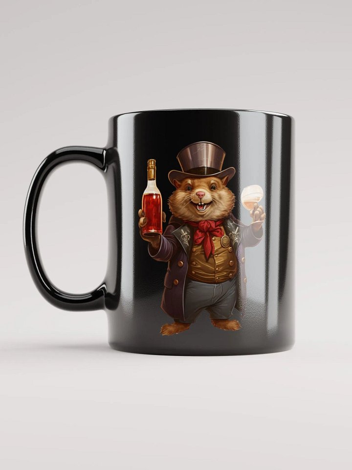 Fingered Beaver Mug - Dark [Censored] product image (1)