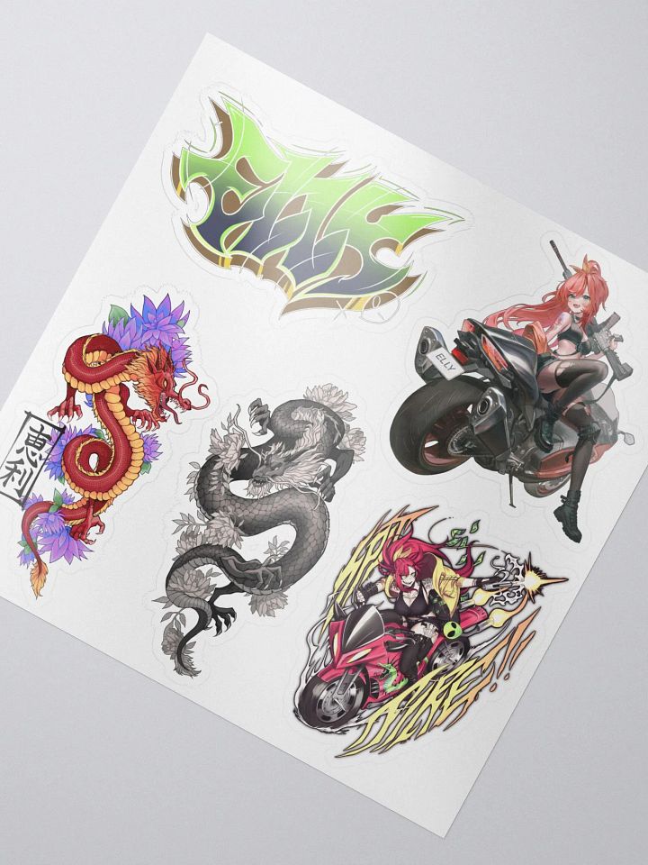 Elly assorted stickers product image (2)