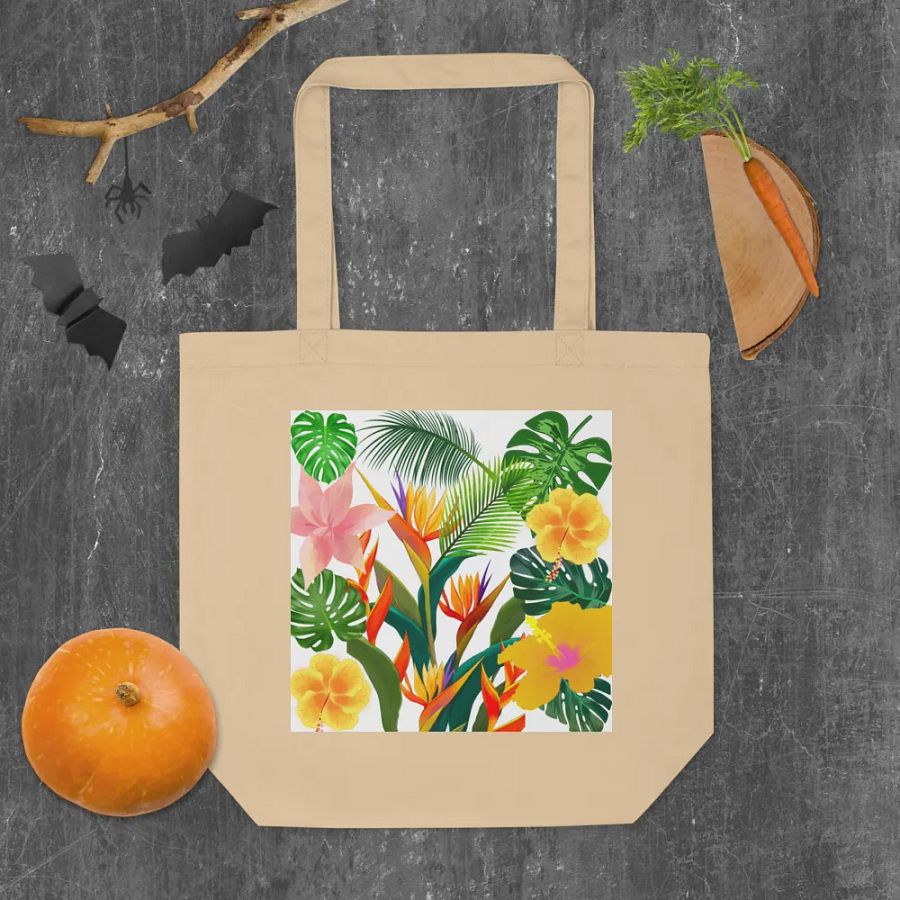 Tropical Blooms Eco Tote product image (10)