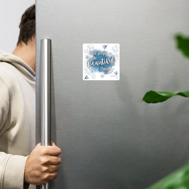 KPDBT - White/Blue Magnet product image (2)