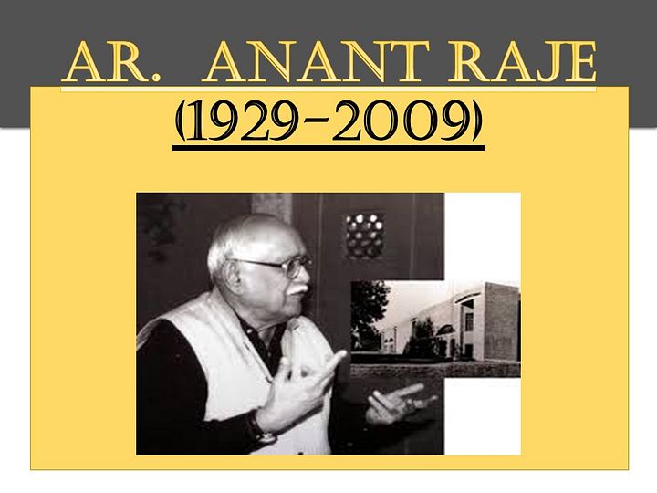"Ar. Anant Raje: Legacy, Projects & Philosophy – PPT for Architecture Students" product image (1)
