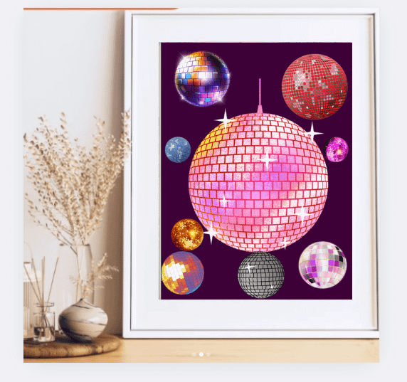 Disco Ball Wall Art product image (2)