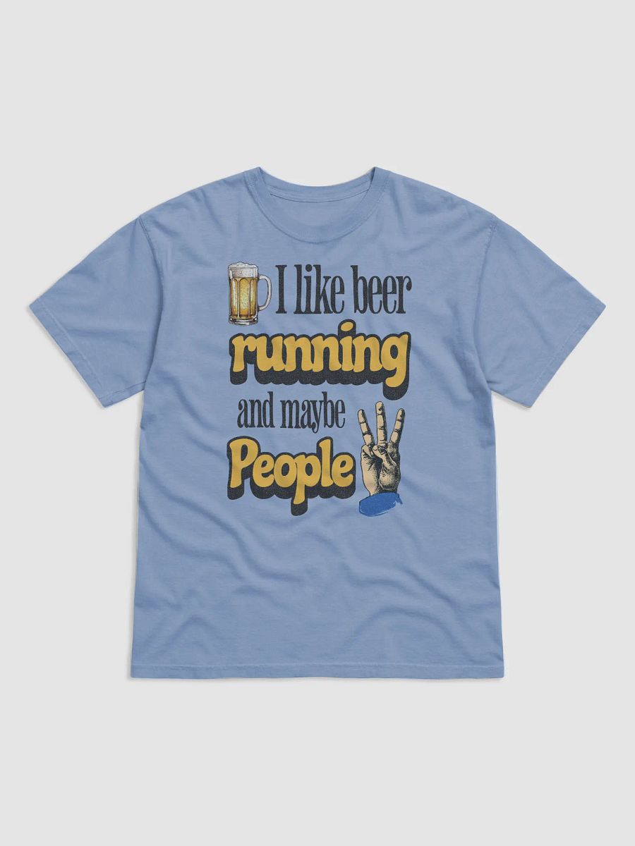 Beer, Running, and People Tee product image (1)