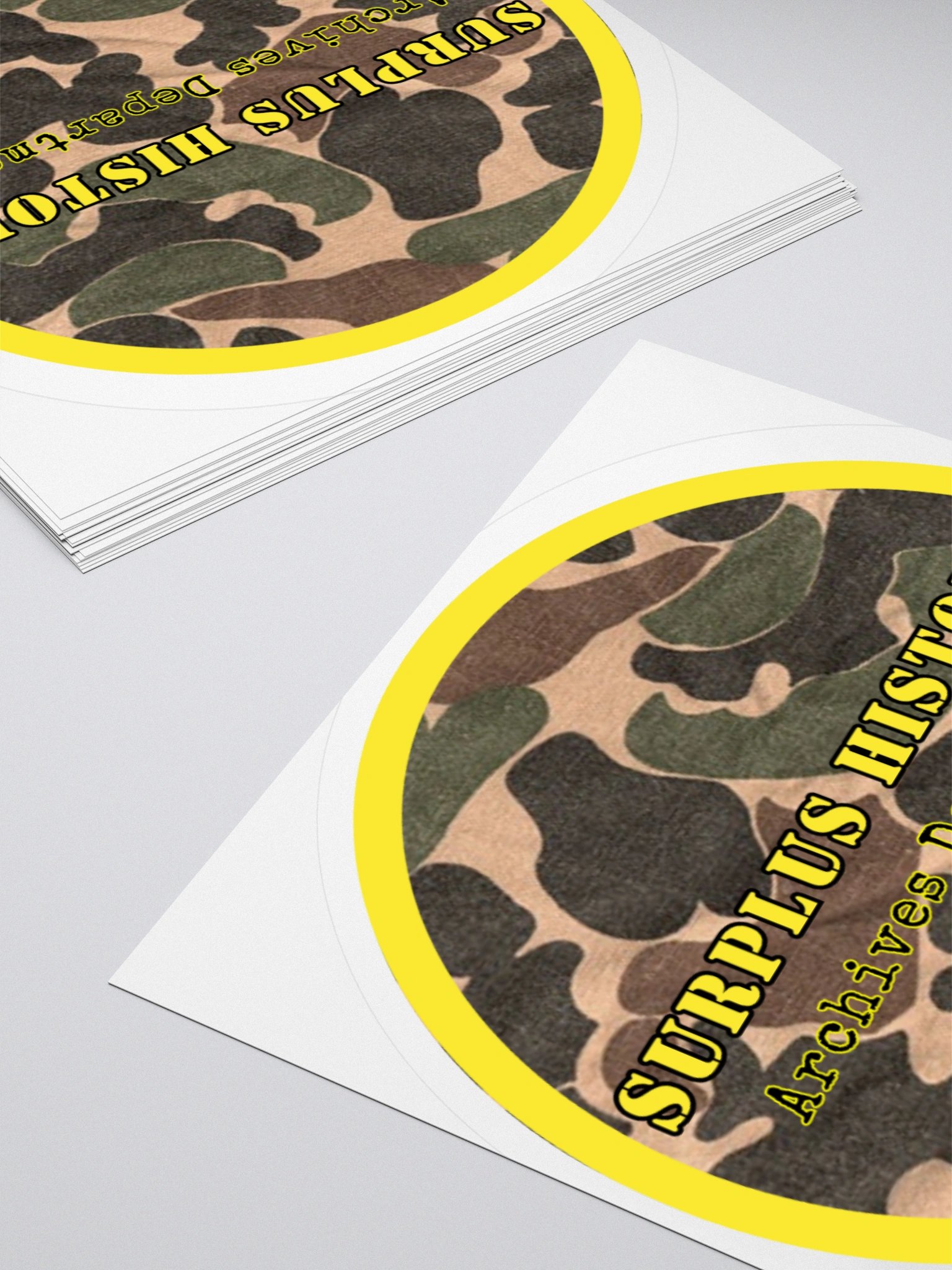 SH Archives Department- Round Sticker product image (8)