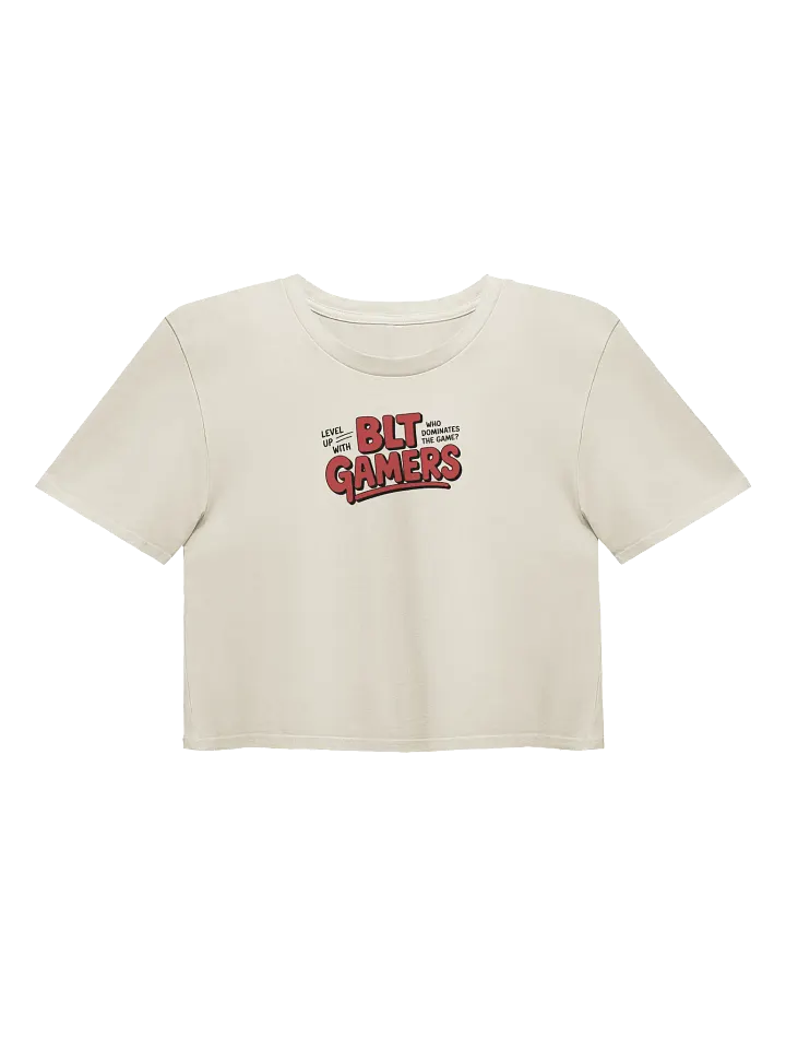 Level Up with BLT Gamers Crop Top product image (2)
