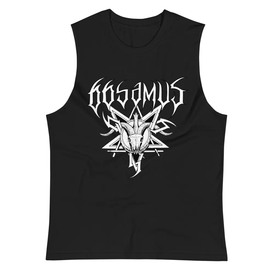 66Samus muscle tank (b&w) product image (4)