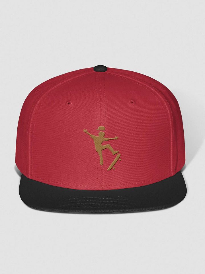 Dazzle Deck Red & Black Baseball Cap product image (1)