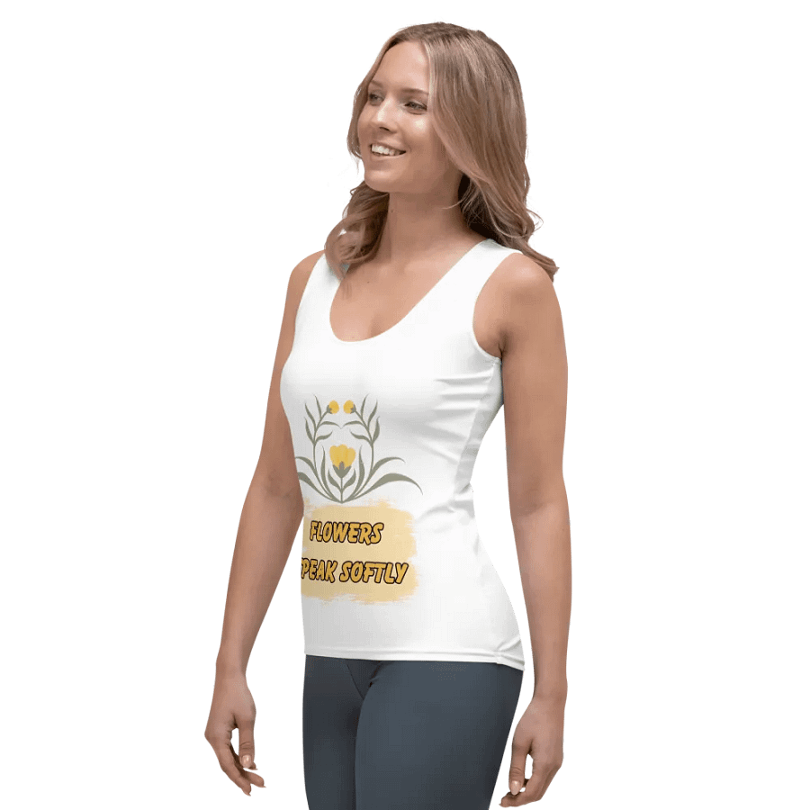 Whispering Petals Women's Tank Top product image (6)