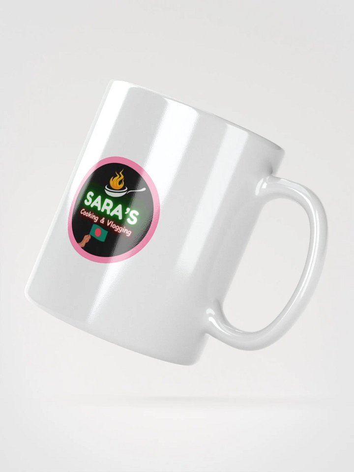 SARA's Coffee Mug : QR Code & Logo Printed product image (2)