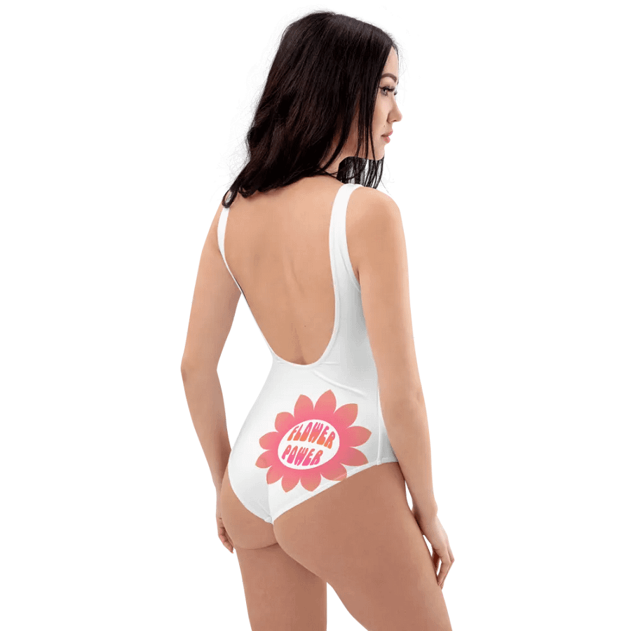 Coral Flower Power Swimsuit product image (4)