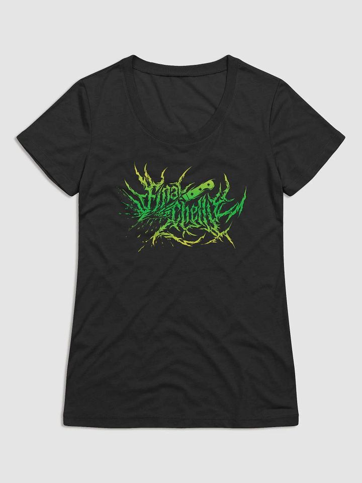 Keep It Metal Green Logo Womens Triblend Printed Tee product image (1)