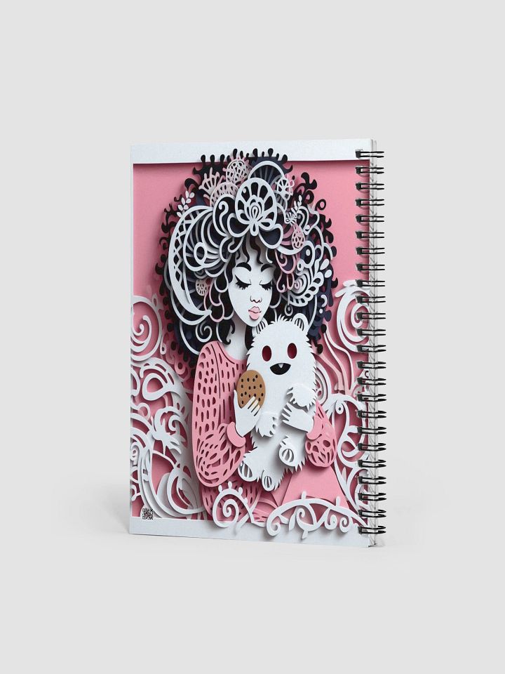 Whimsical Spirals Spiral Notebook product image (2)