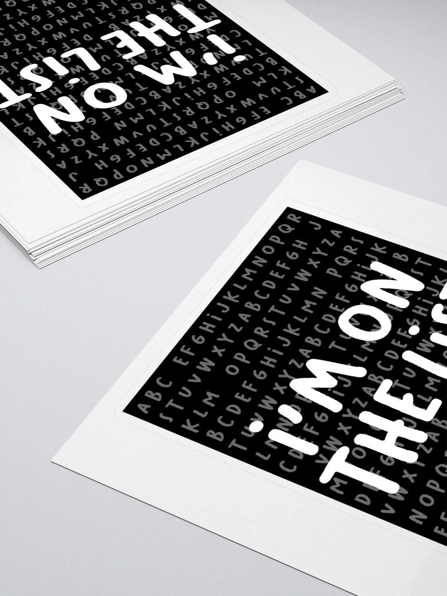 The List Sticker product image (4)