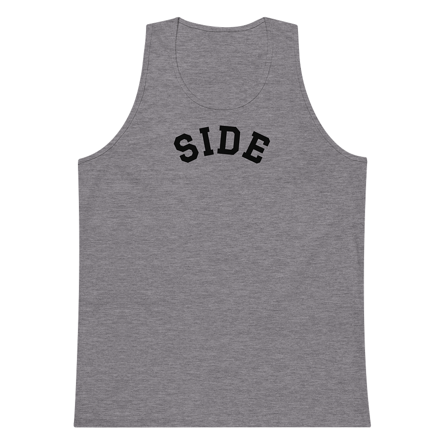 Side Varsity Tank (Black Logo) product image (5)