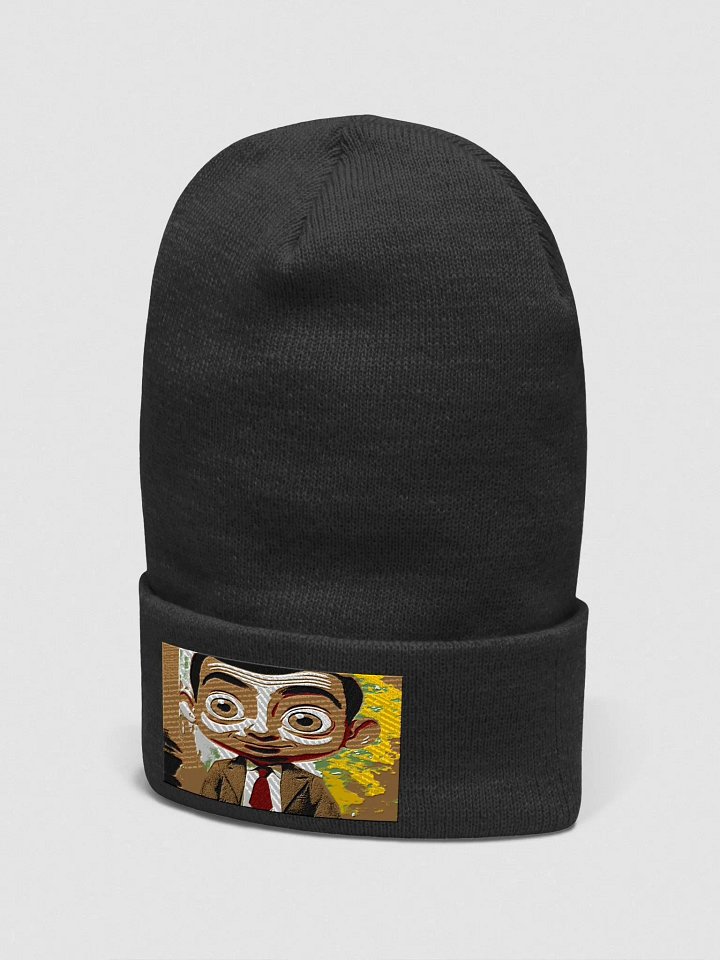 Whimsical Caricature Cuffed Beanie product image (2)