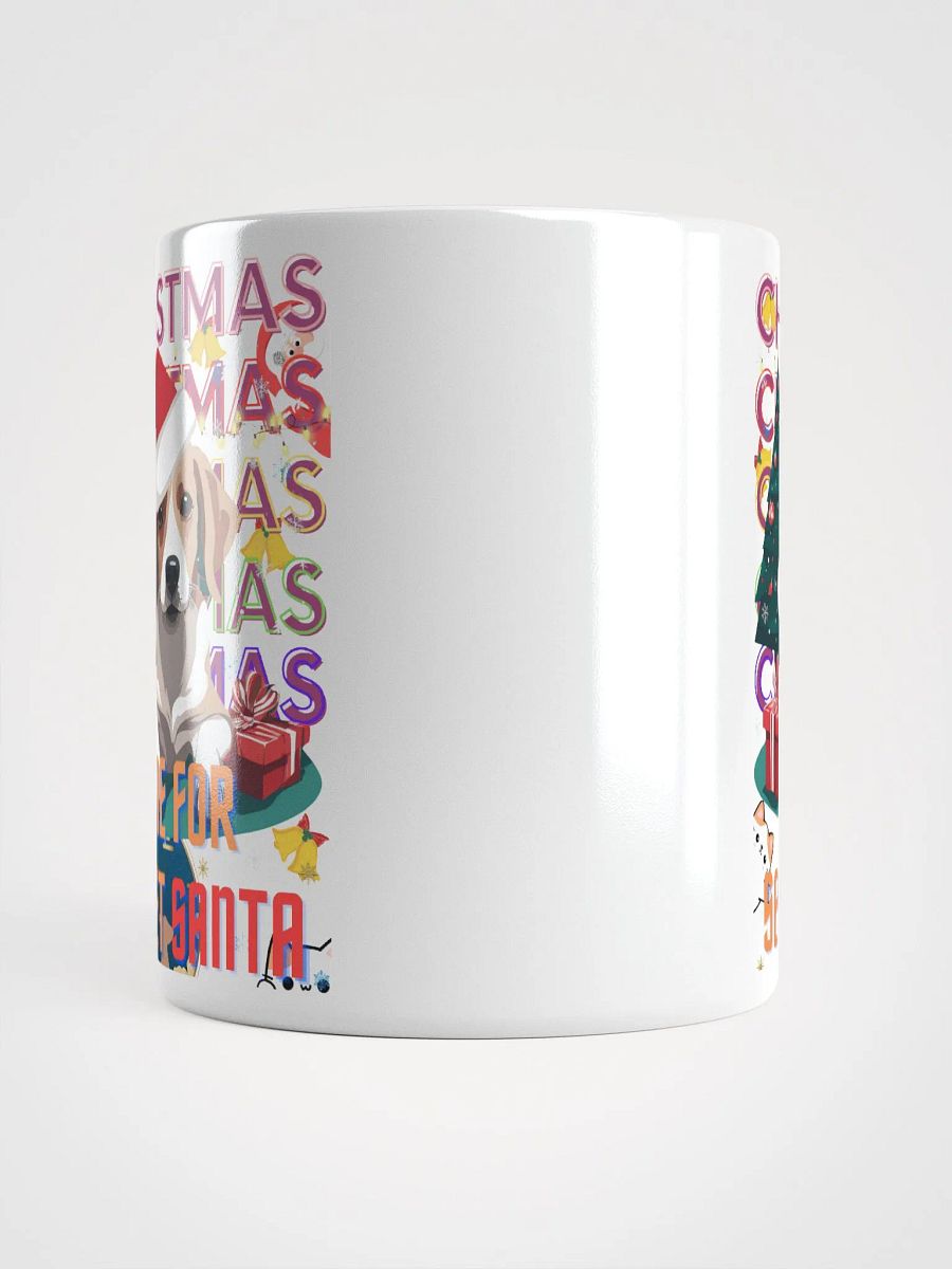 Secret Santa Paws White Glossy Mug product image (5)