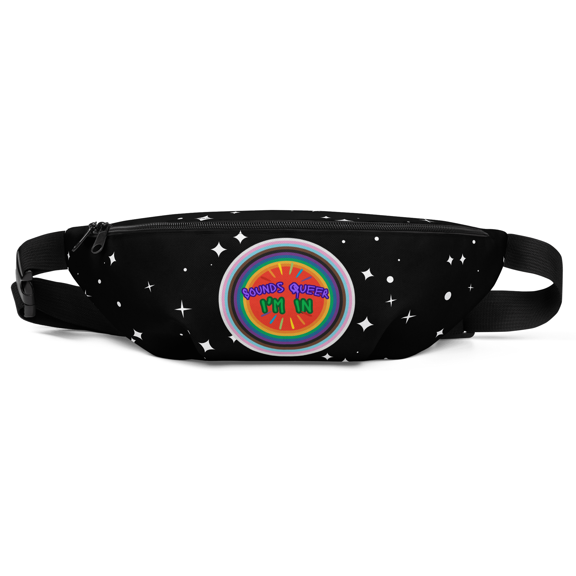 LGBTQIAP2S+ 2025, Sounds Queer I'm In, Bum Bag product image (1)