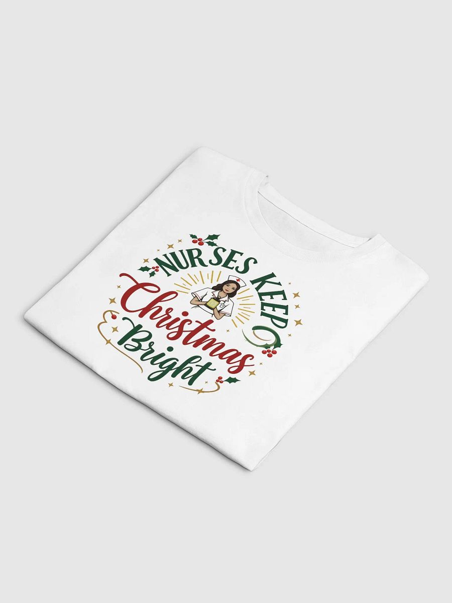Illuminate the Season: Nurses Keep Christmas Bright Crop Top product image (20)