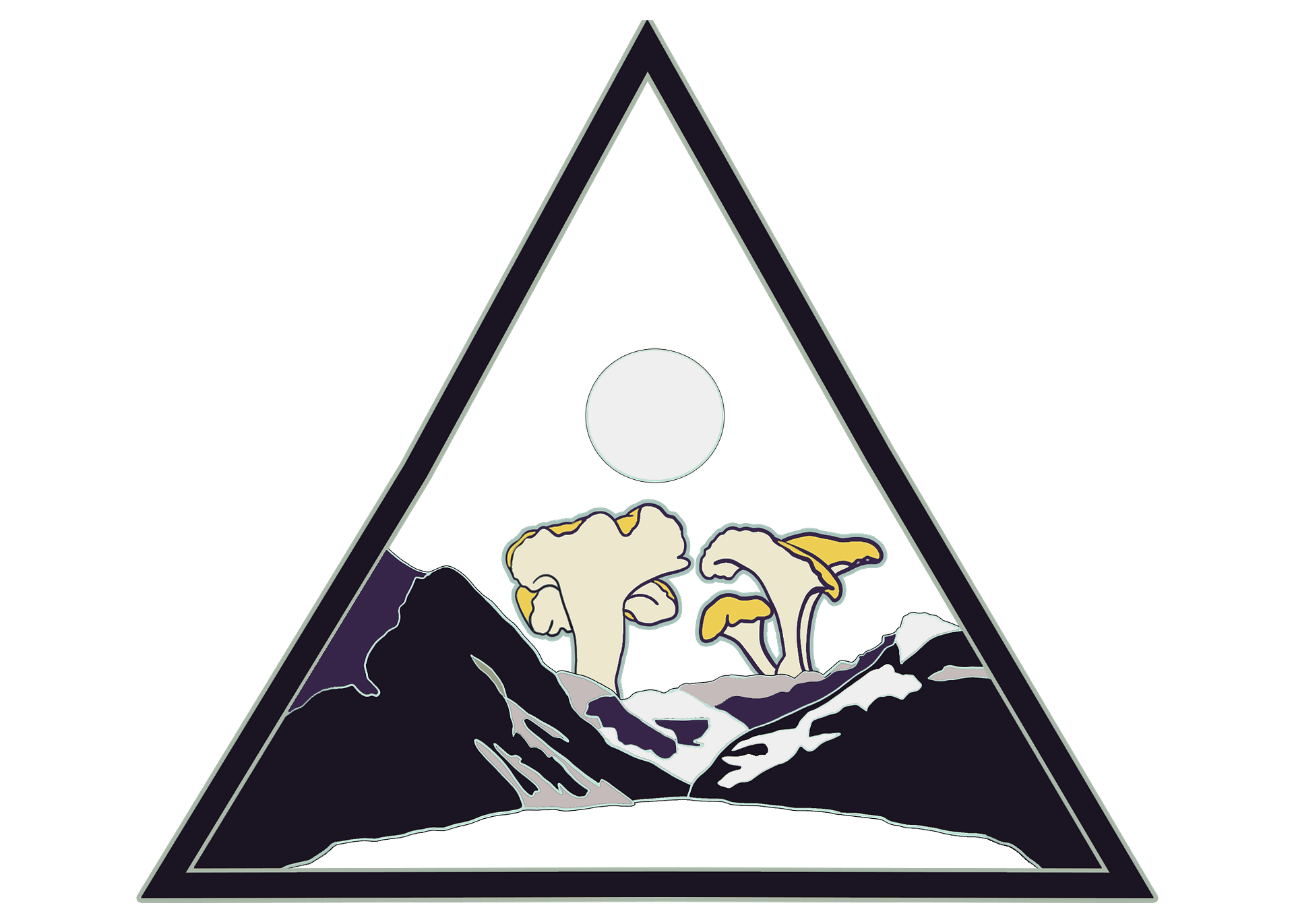 Midnight Mushrooms Tshirt product image (2)