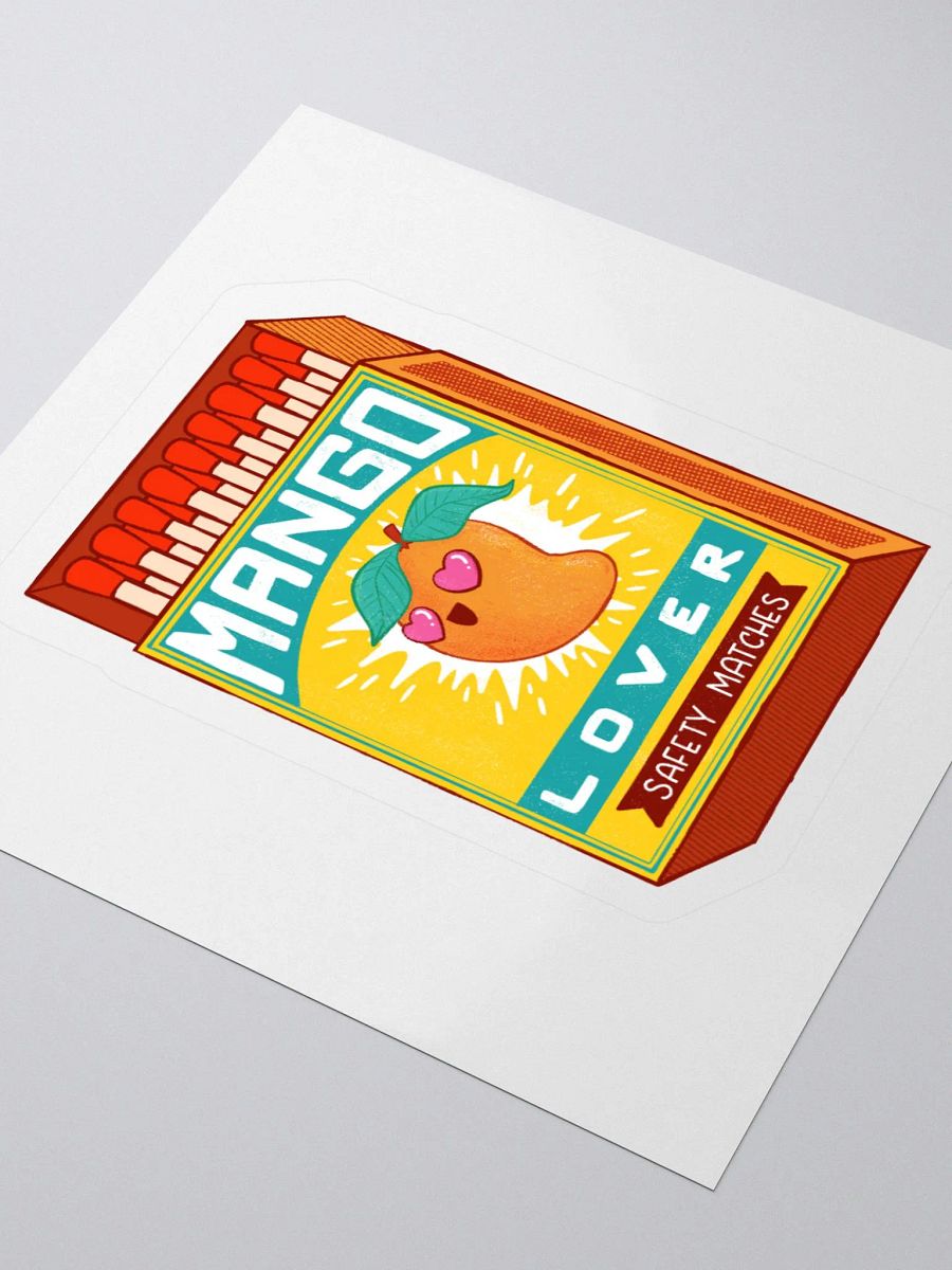 Mango Lover Kiss Cut Stickers product image (3)
