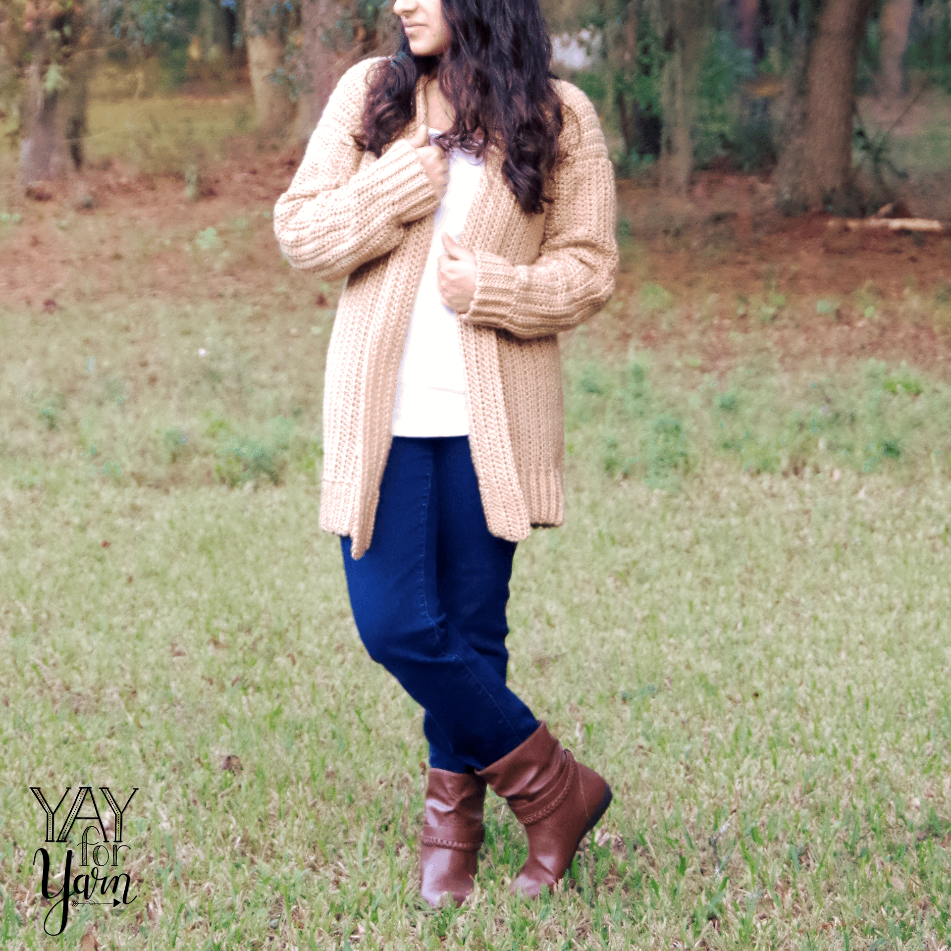 Comfy Cozy Cardigan - PDF Crochet Pattern & Video Tutorial product image (2)