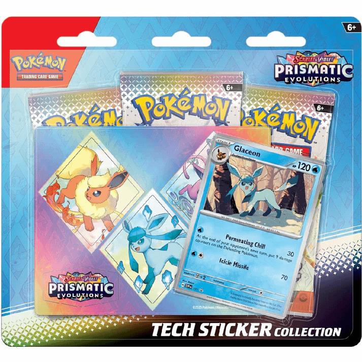 Pokémon TCG: Scarlet & Violet—Prismatic Evolutions Tech Sticker Collection product image (2)