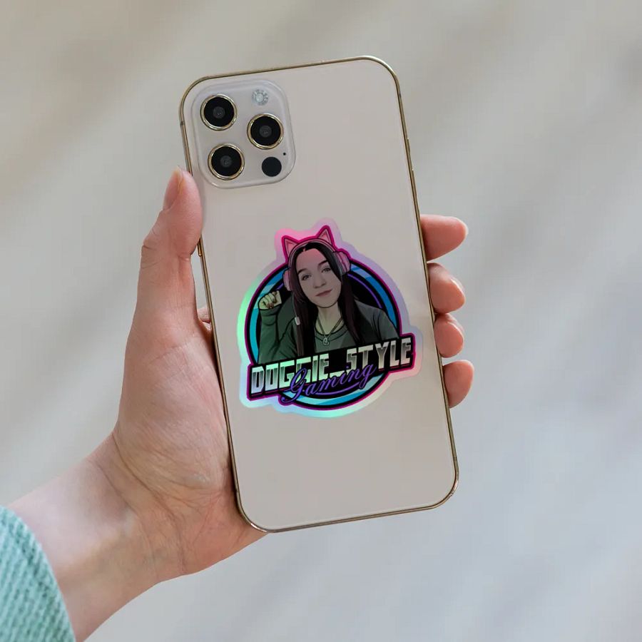 Holographic Gamer Avatar Sticker Set product image (8)