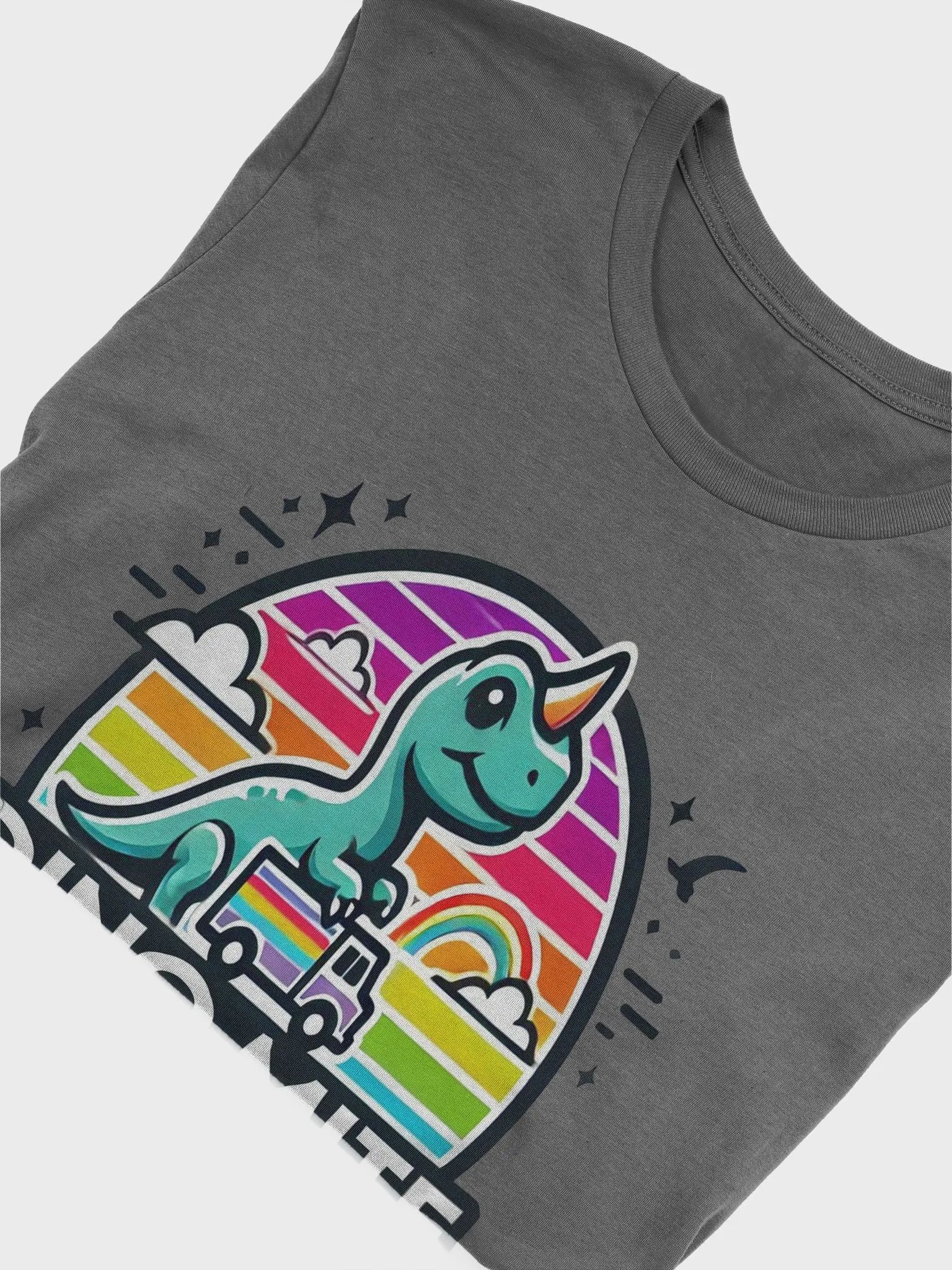 DINO-MITE Dino Truck Cartoon T-Shirt product image (48)