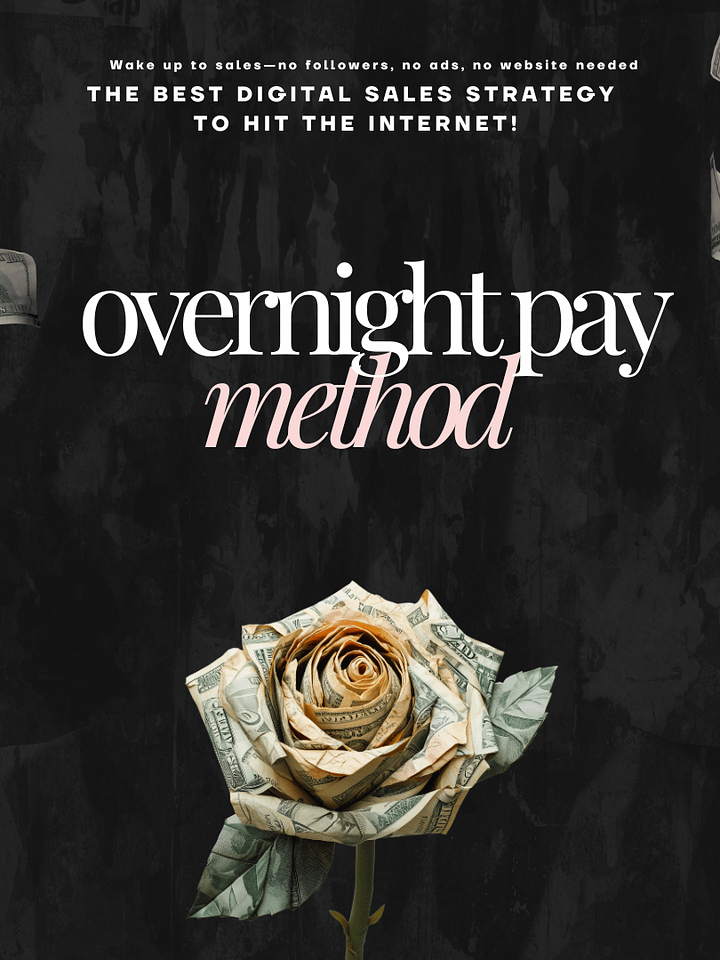 Overnight Pay Method - MRR product image (1)